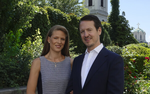 Philip et Danica de Serbie